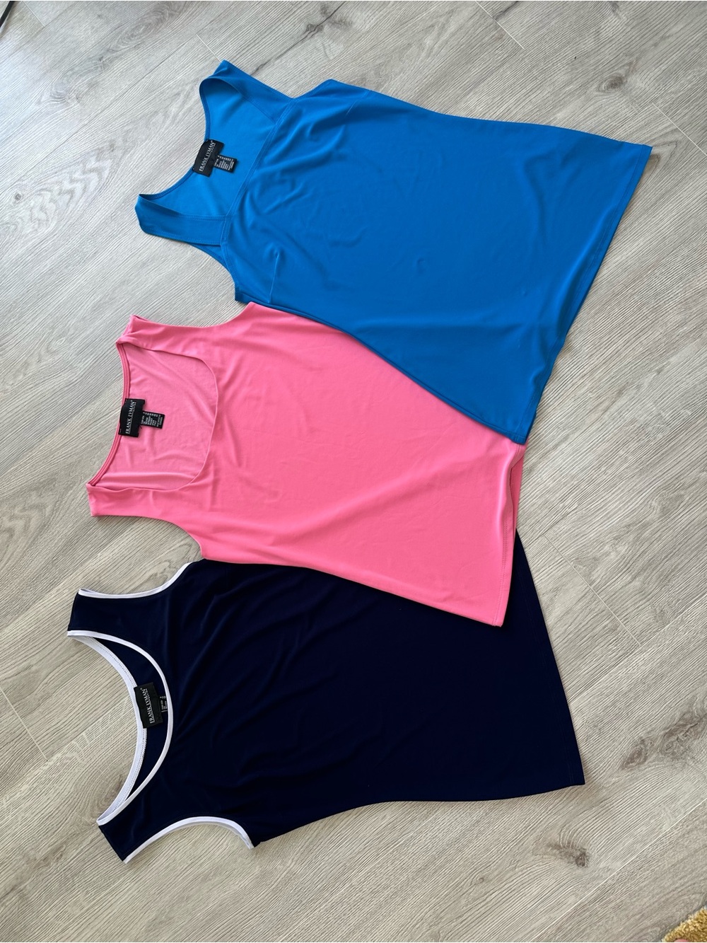 Frank Lyman Tank Tops Bundle Size 8 – Royal Blue, Pink & Navy